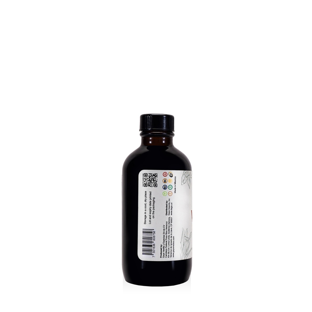 Sugar Free Vanilla Extract 4 oz