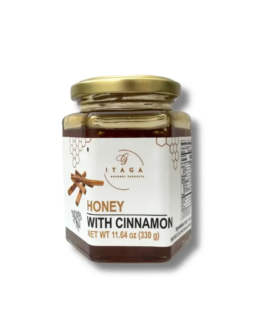 Pure Honey with Cinnamon 330 gr